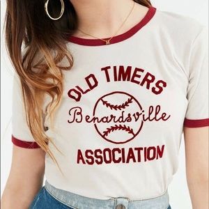 old timers ringer tee